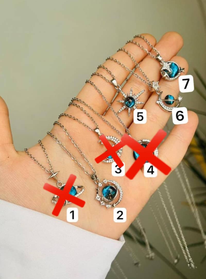 گردنبند جواهری سیاره